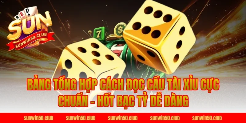 Bảng tổng hợp Cách Đọc Cầu Tài Xỉu Cực Chuẩn - Hốt Bạc Tỷ Dễ Dàng